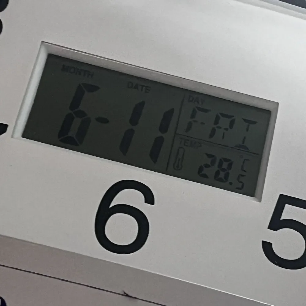 Pravachol Sodium‎ Pharmacist Wall Clock RX Pharmaceutical Date Day Temperature